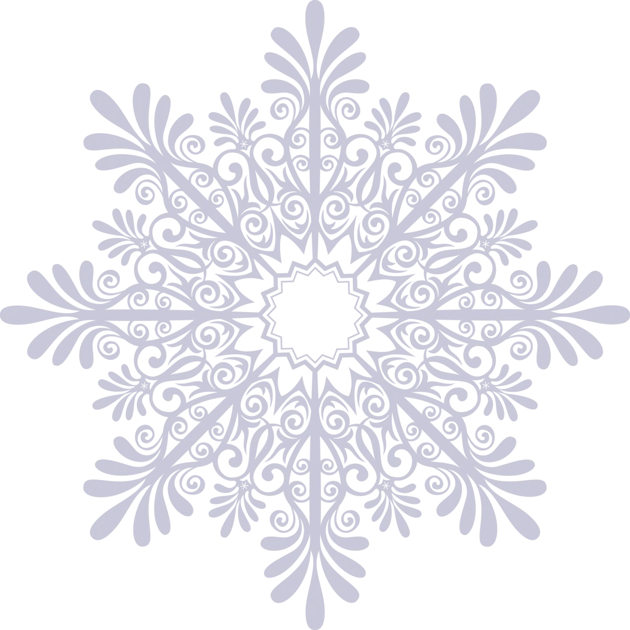 Intricate Snowflake Design