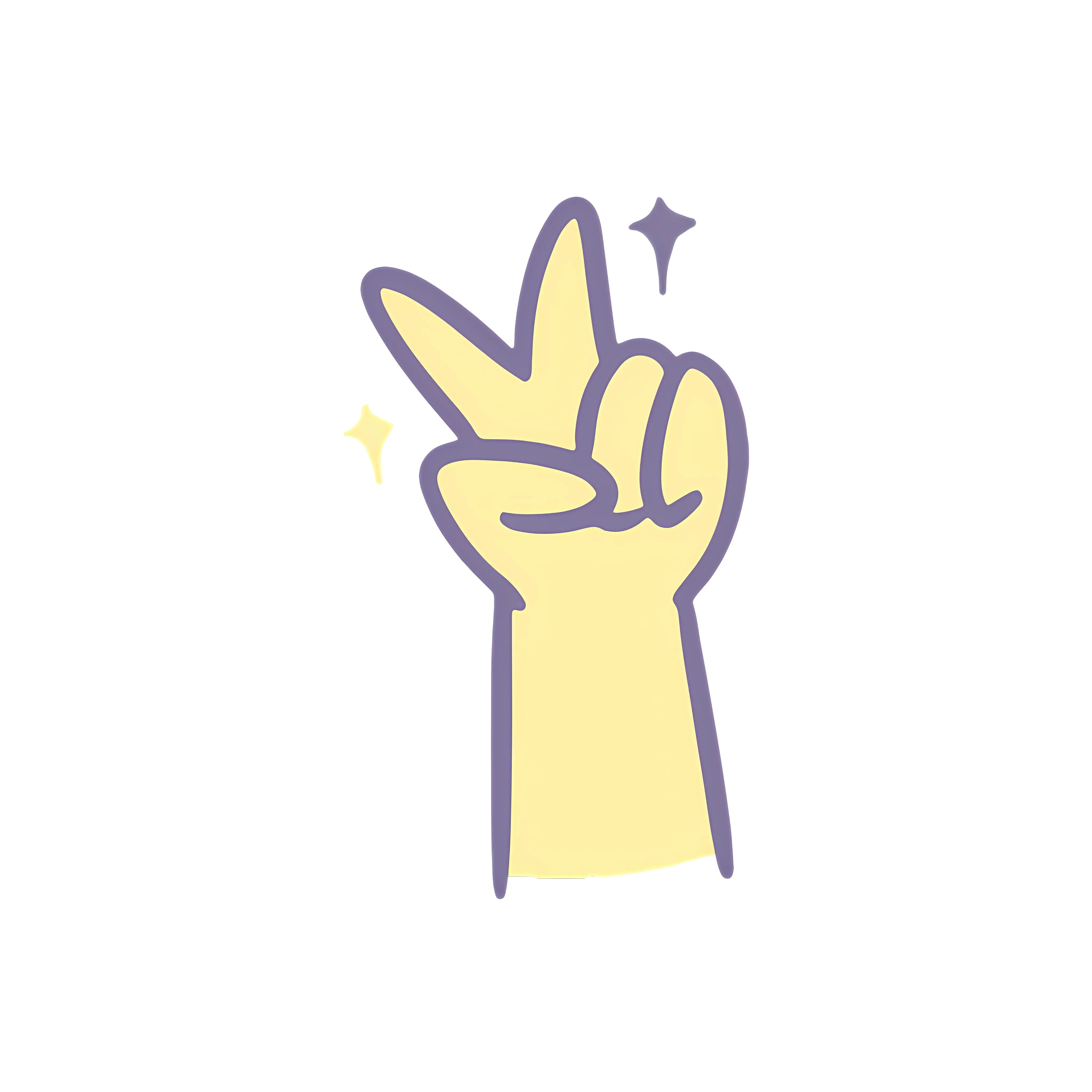 Peace Sign Hand Gesture
