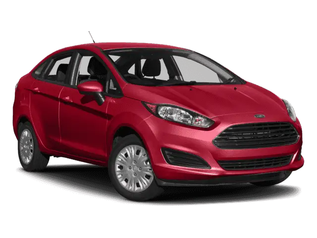 Red Sedan Car with Compact Design