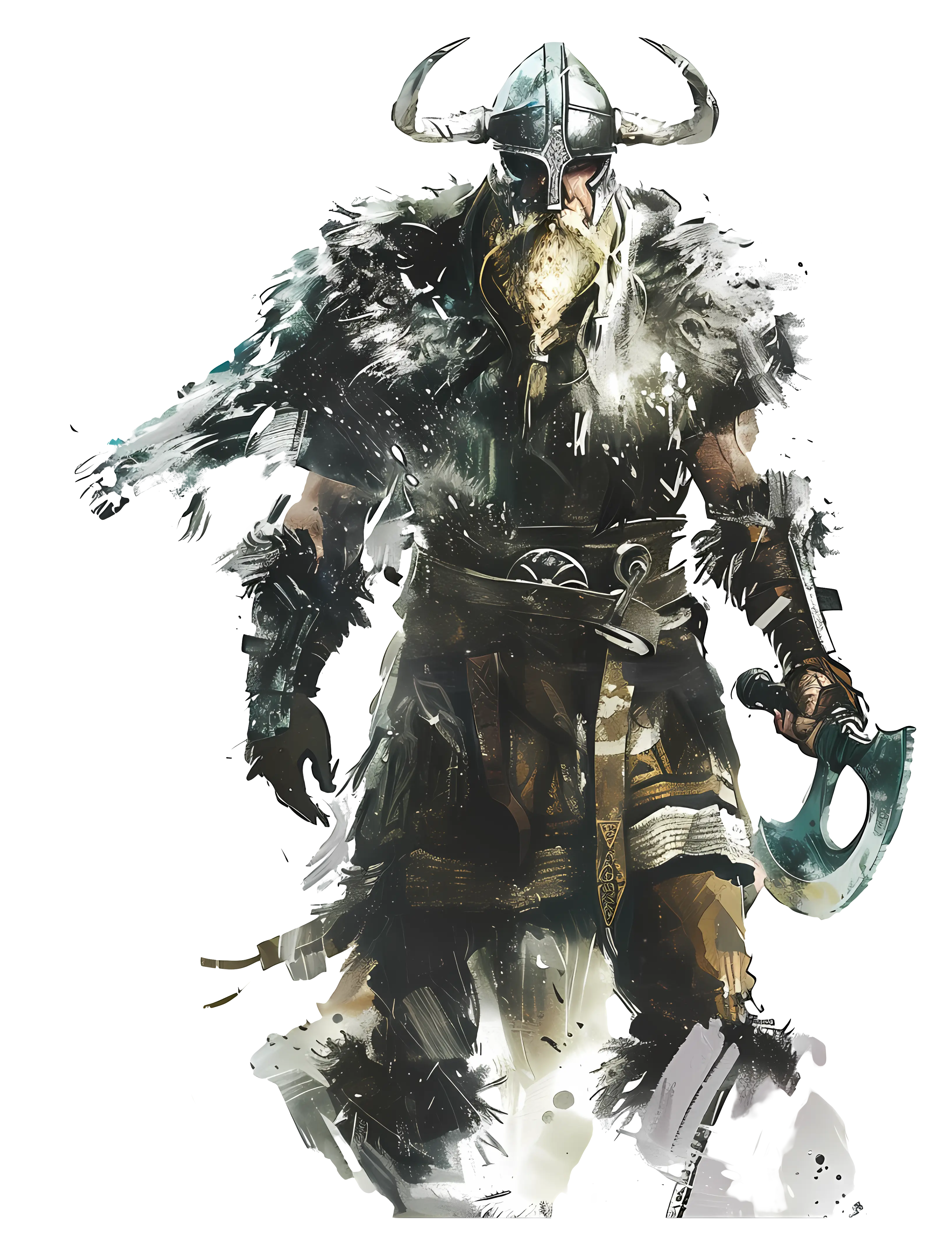 Viking Warrior with Axe