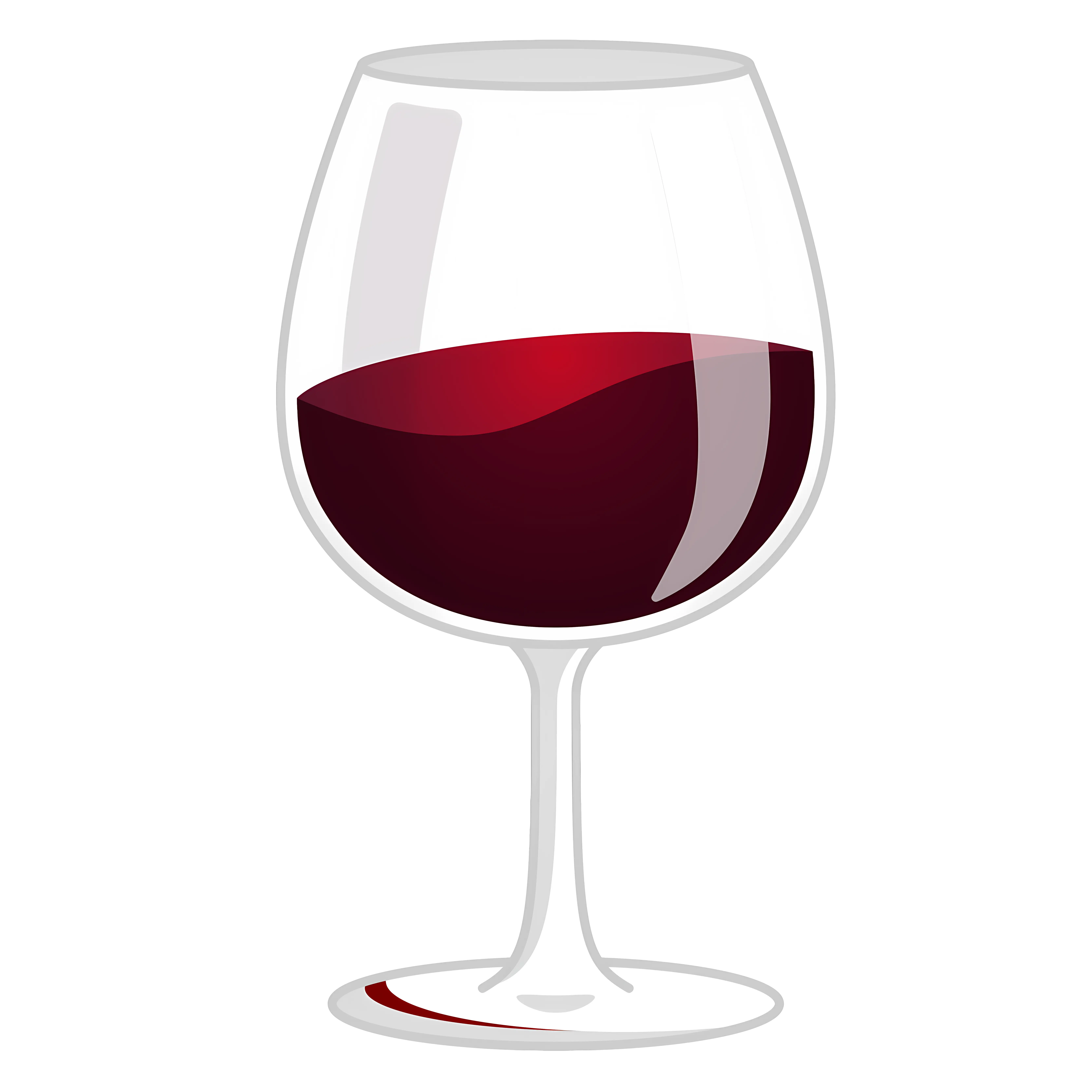Red Wine Glass Illustration