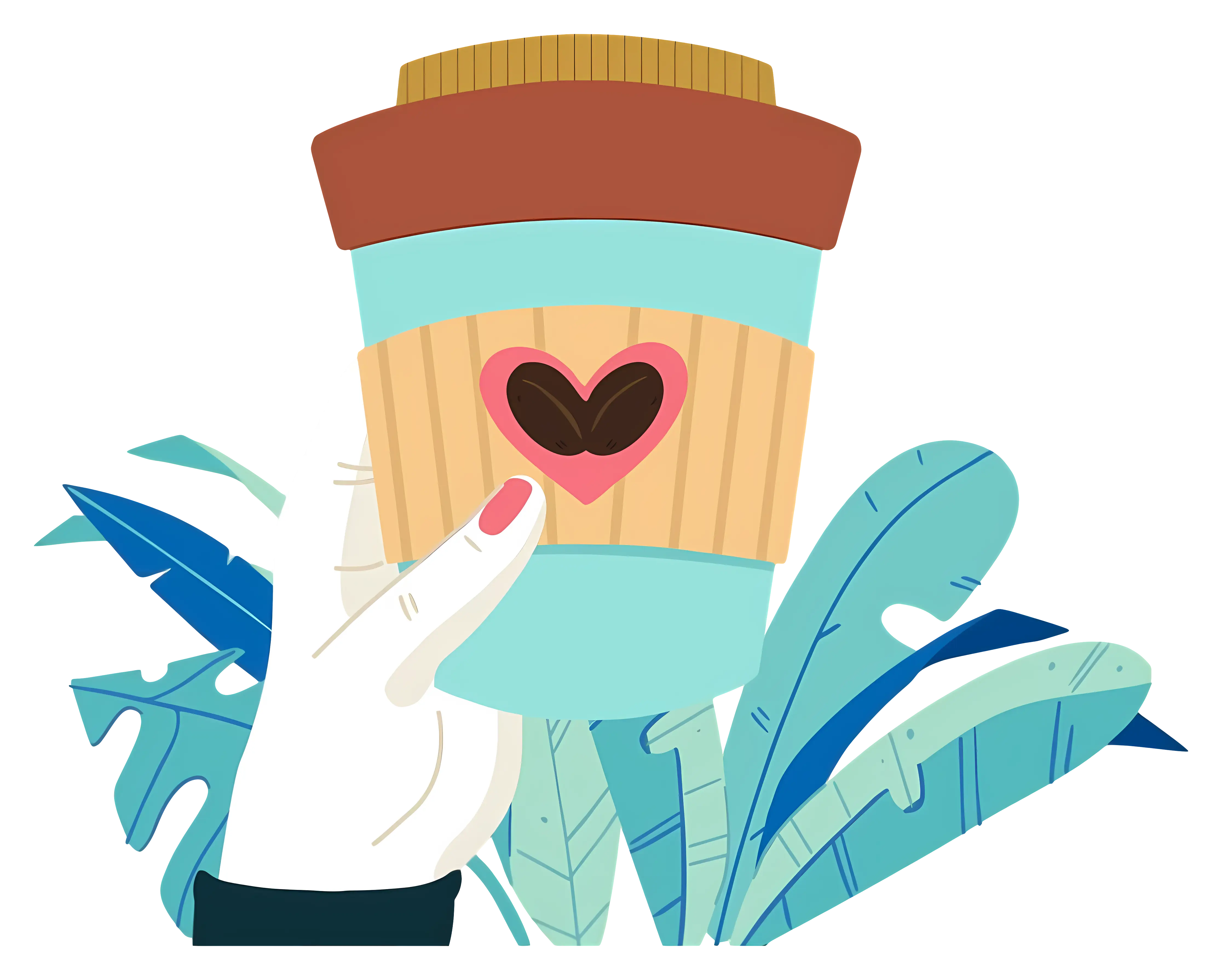 Coffee Cup with Heart