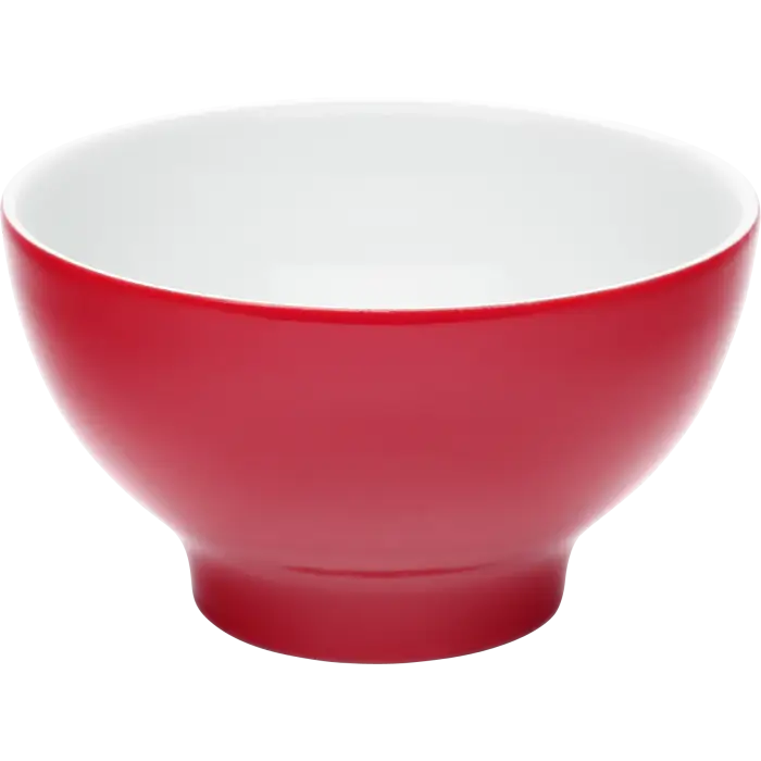 Red and White Bowl for Kitchen Use