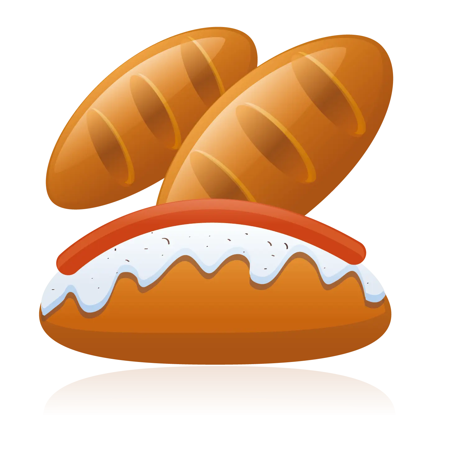 Freshly Baked Bread Loaves