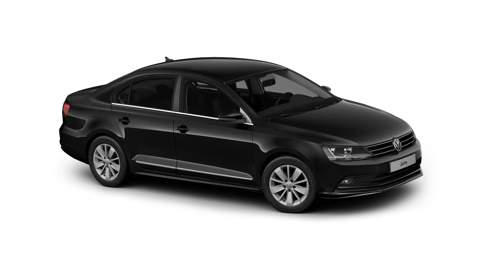 Black Sedan Car with Sleek Design