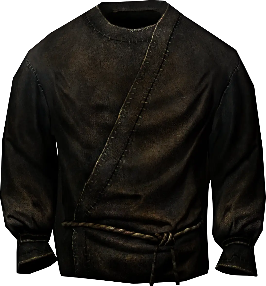 Dark Medieval Shirt with Historical Design