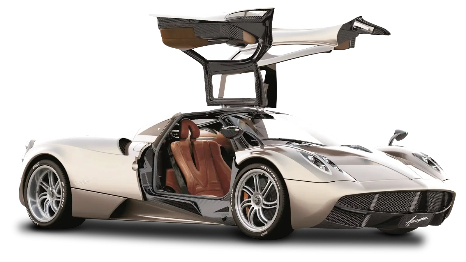 Luxury Sports Car with Gullwing Doors