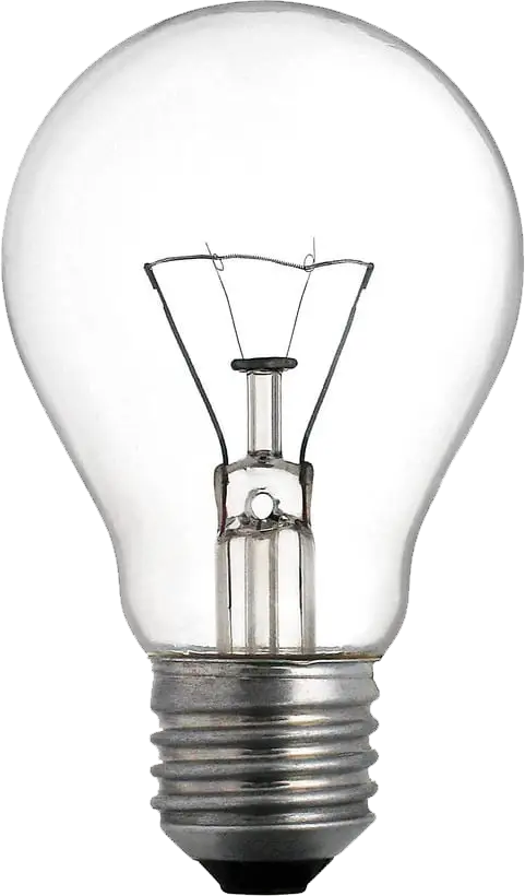 Classic Incandescent Light Bulb Design