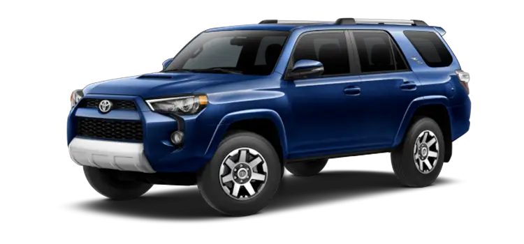 Blue SUV Car Ideal for Long Road Trips