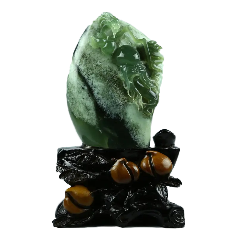 Intricate Jade Sculpture Art