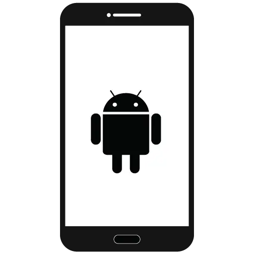 Android Smartphone Icon Illustration