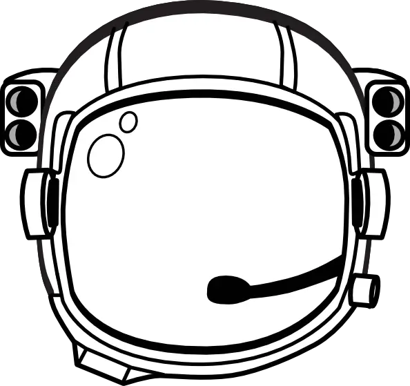 Astronaut Helmet for Space Exploration