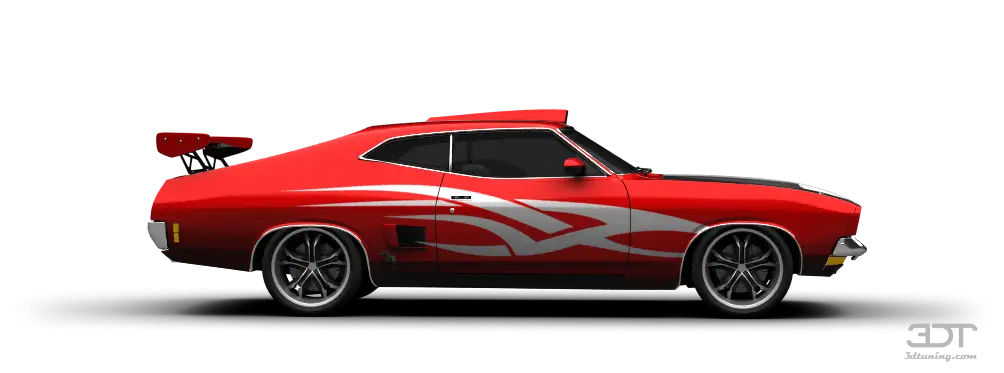 Red Sports Racing Car Design