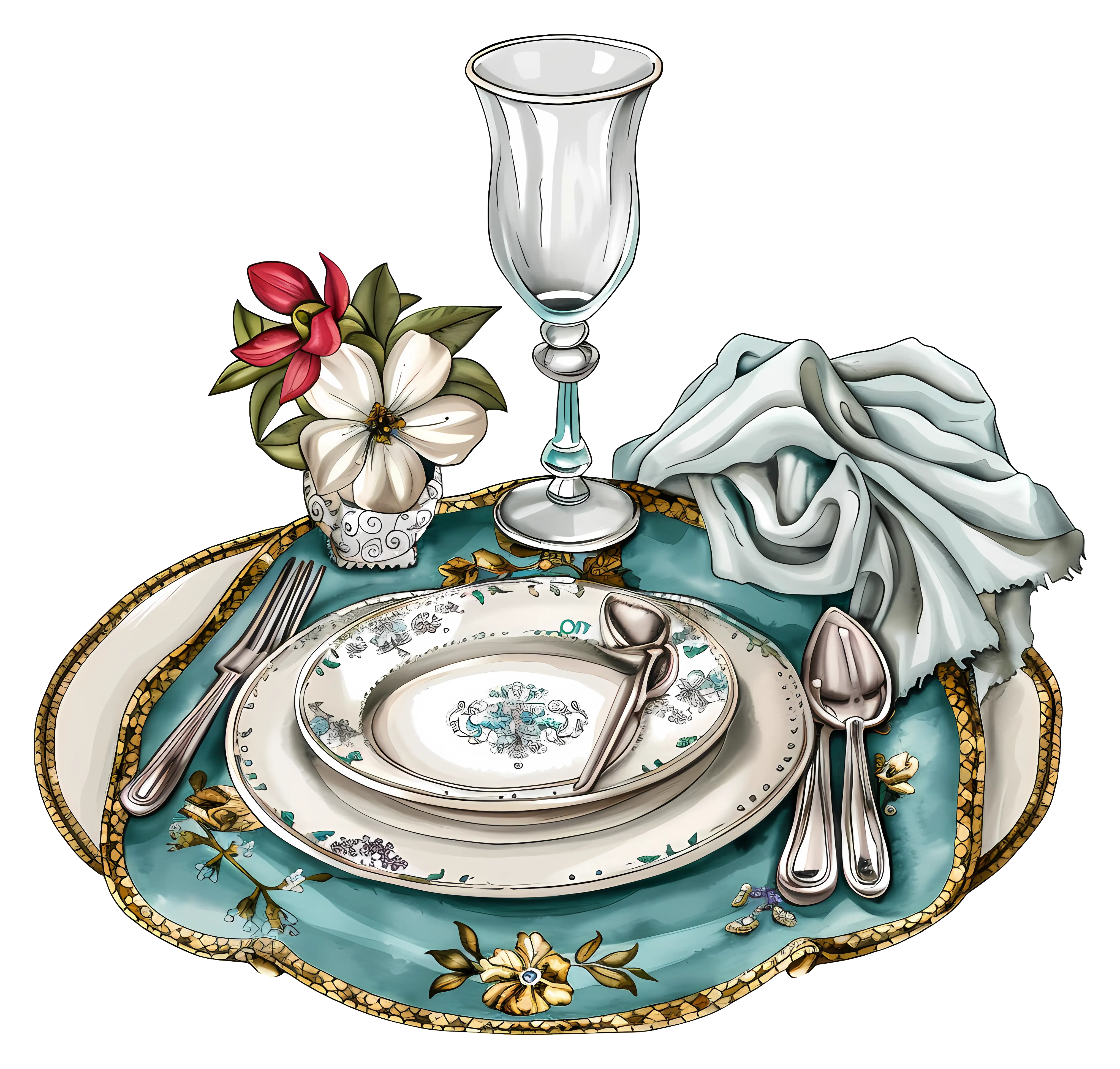 Elegant Table Setting