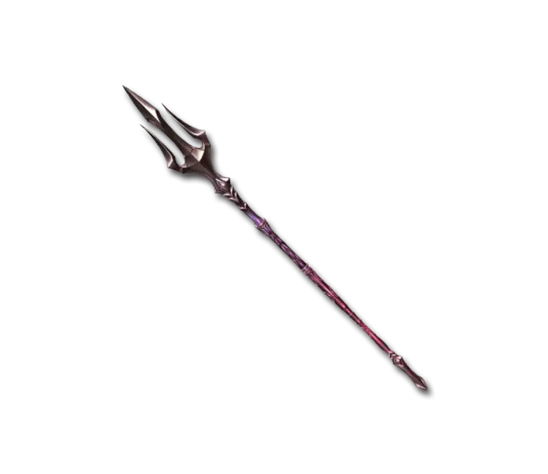 Metallic Trident Illustration