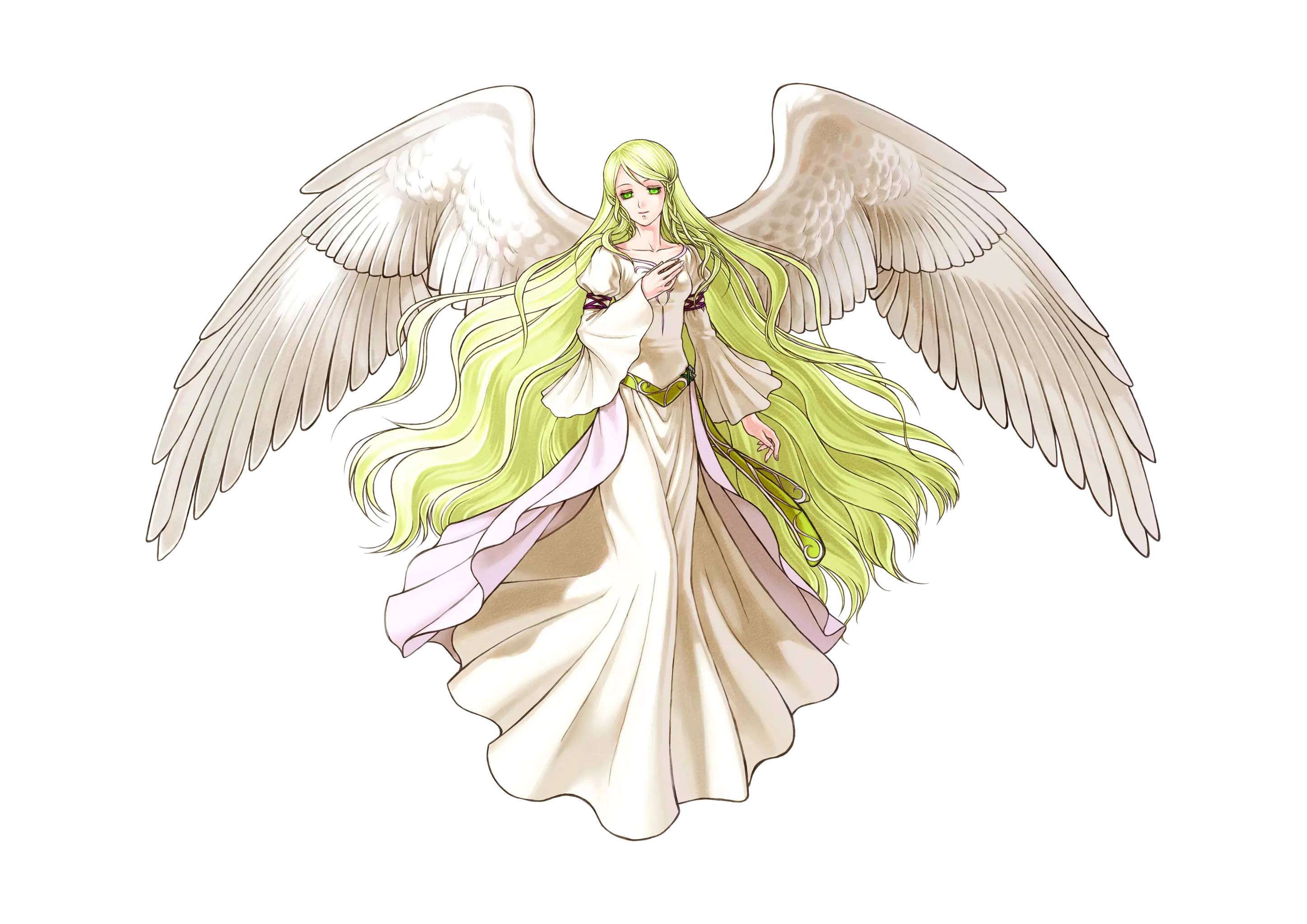Beautiful Angel with Wings