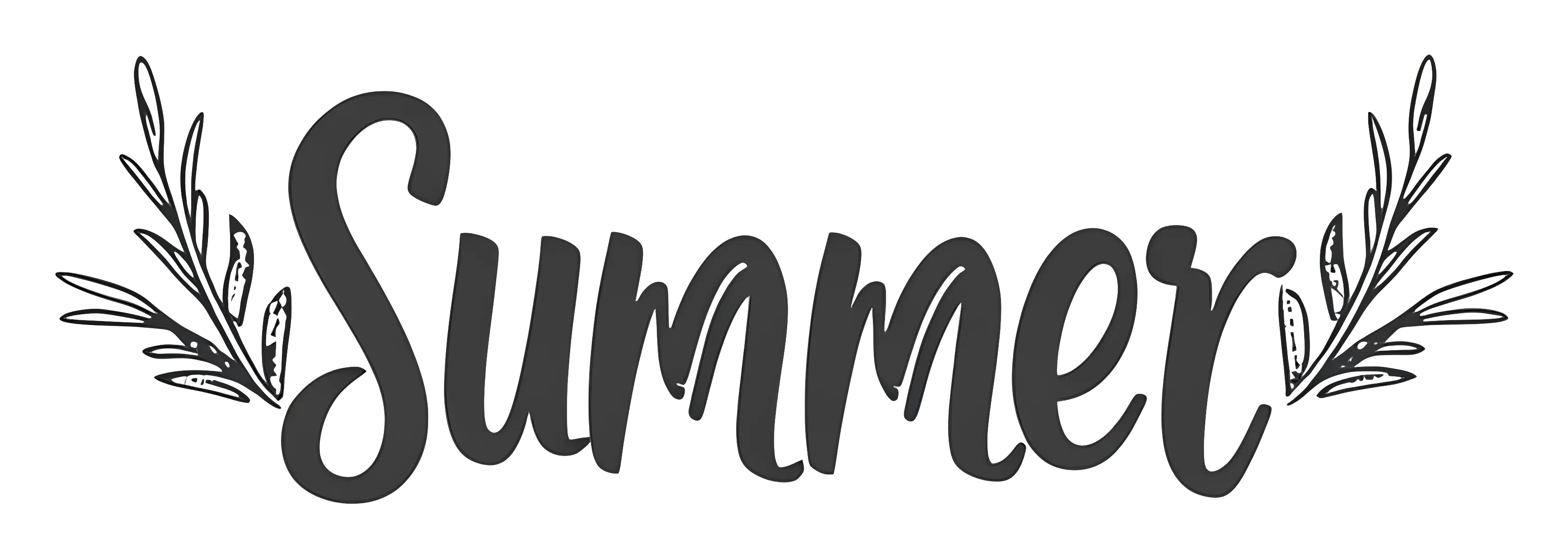 Summer Text Design