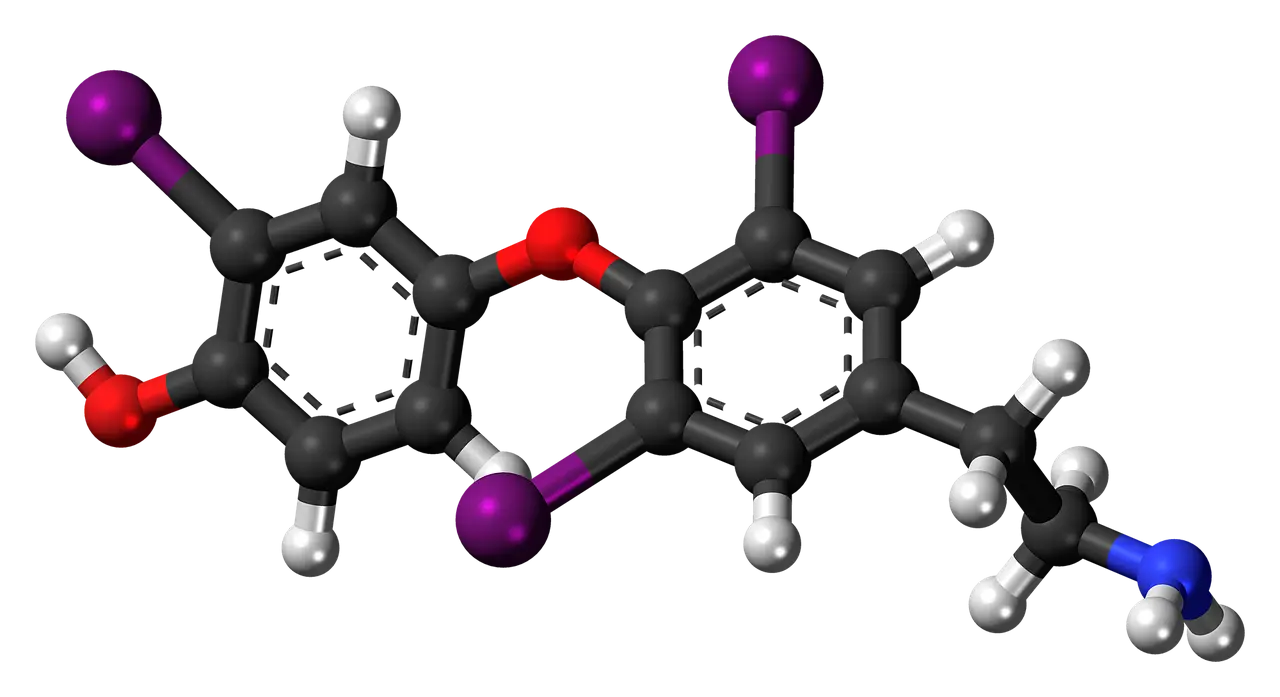 3D Chemical Structure Illustration