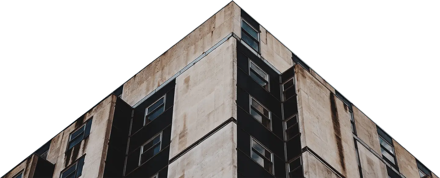 Angular Architecture of a Building Top