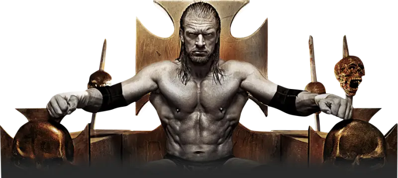Warrior Sitting on Throne