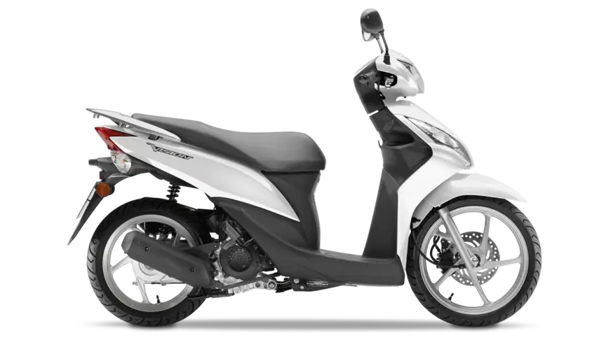 White Scooter for Urban Mobility