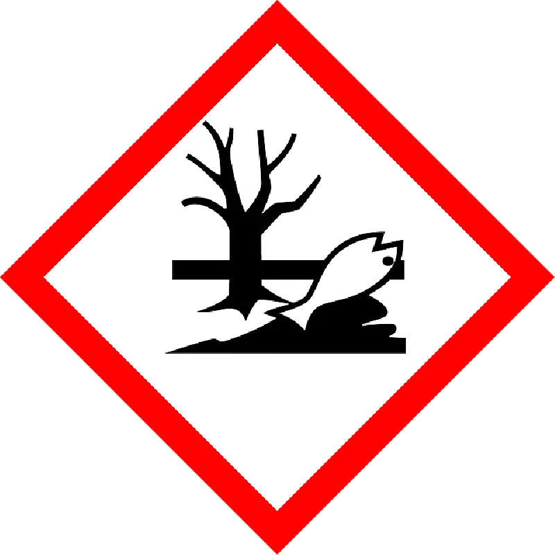 Environmental Hazard Warning Sign