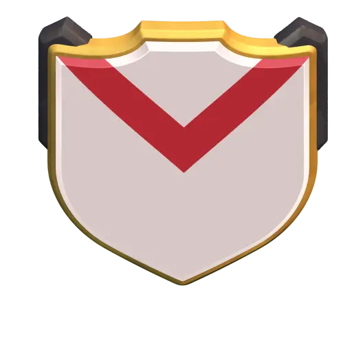 Clan Shield Emblem with Red Marking