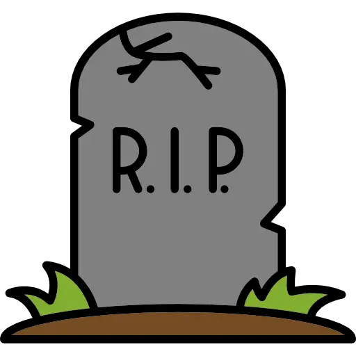 RIP Gravestone Illustration