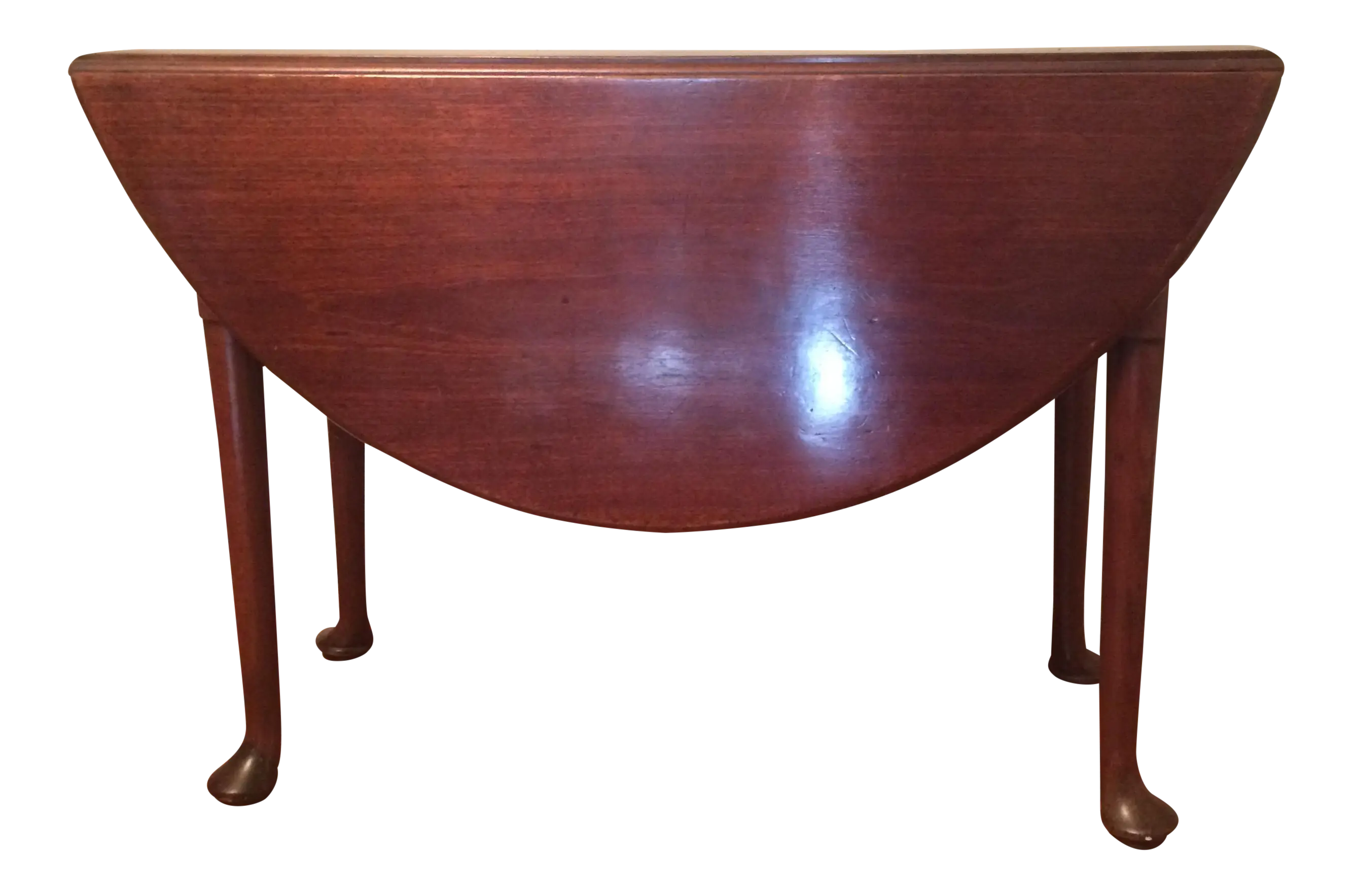 Mahogany Drop-Leaf Table Design