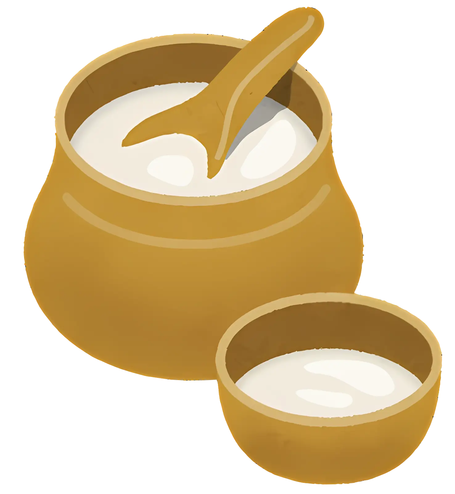 Wooden Bowl with Spoon