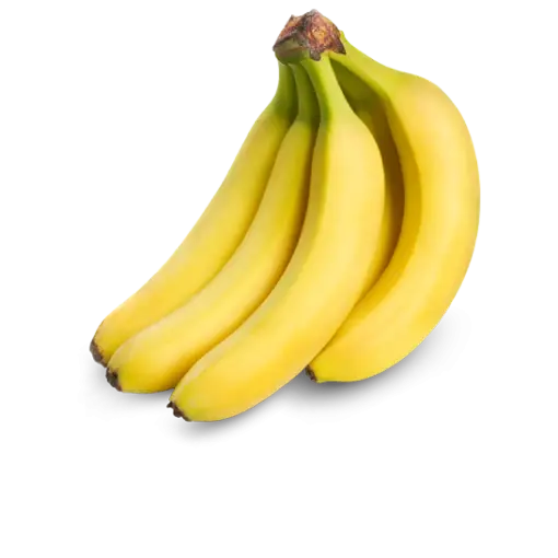 Illustration of a Bunch of Yellow Bananas