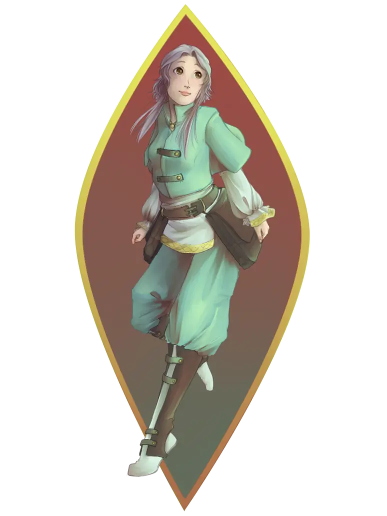 Fantasy Female Character in Costume