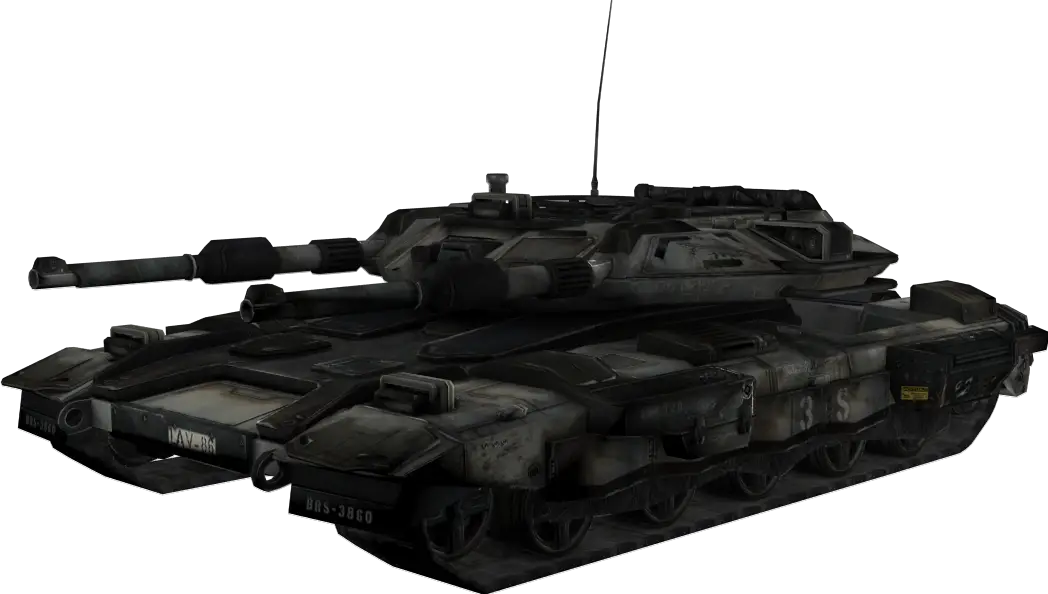 Modern Military Tank for Ground Combat
