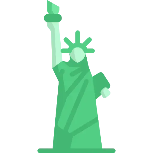 Statue of Liberty Graphic for Landmark Representation