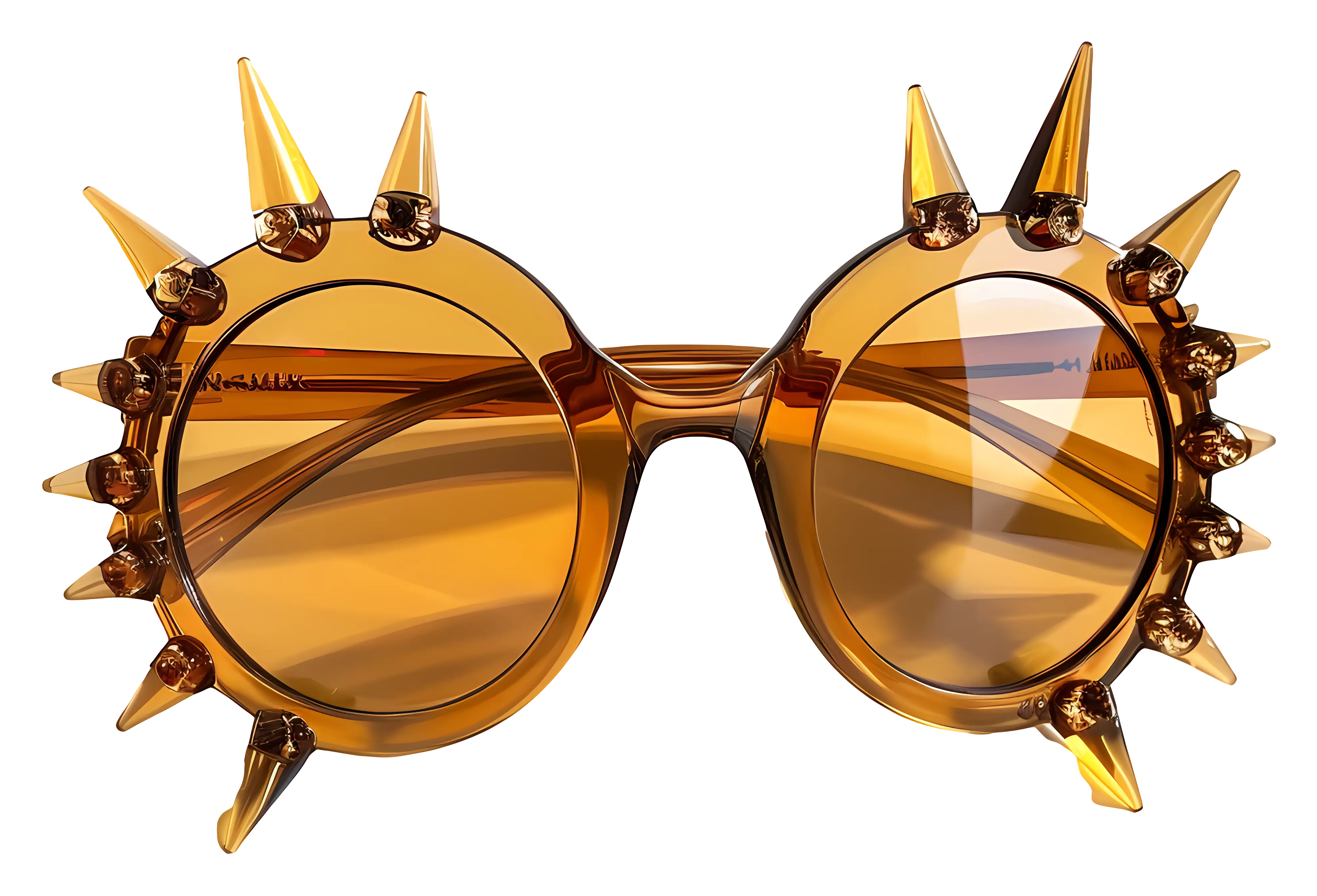 Spiked Stylish Sunglasses for a Bold Look