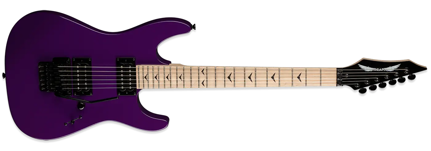 Purple Electric Guitar for Stage Performances