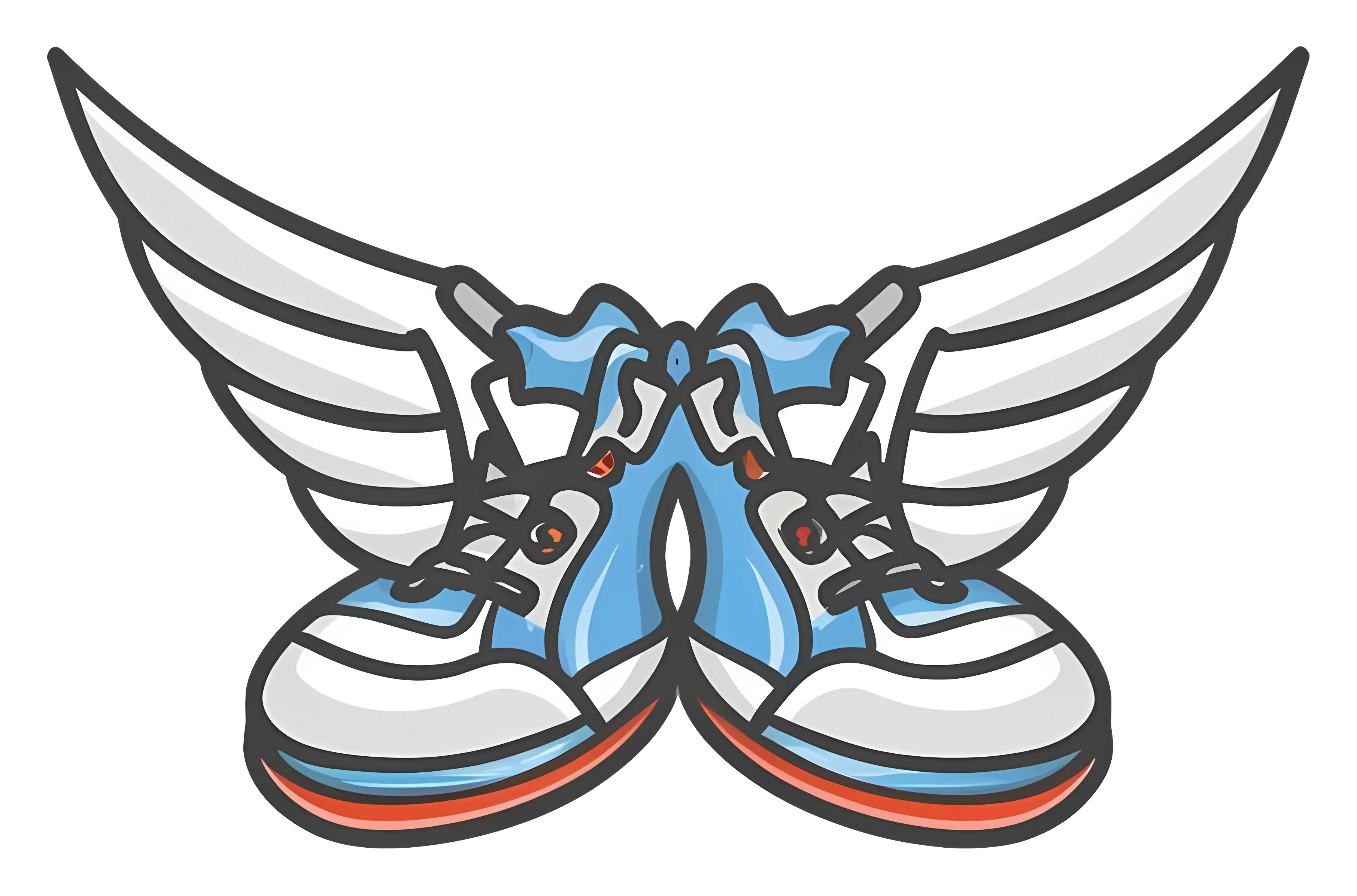 Winged Sneakers for Speed