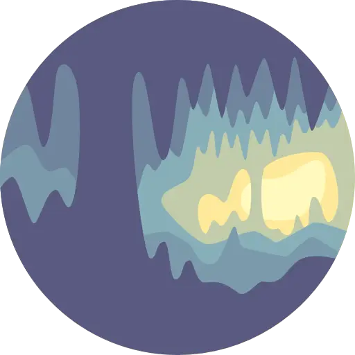 Illustration of a Dark Cave