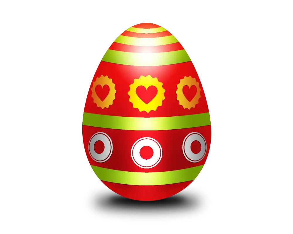 Colorful Easter Egg