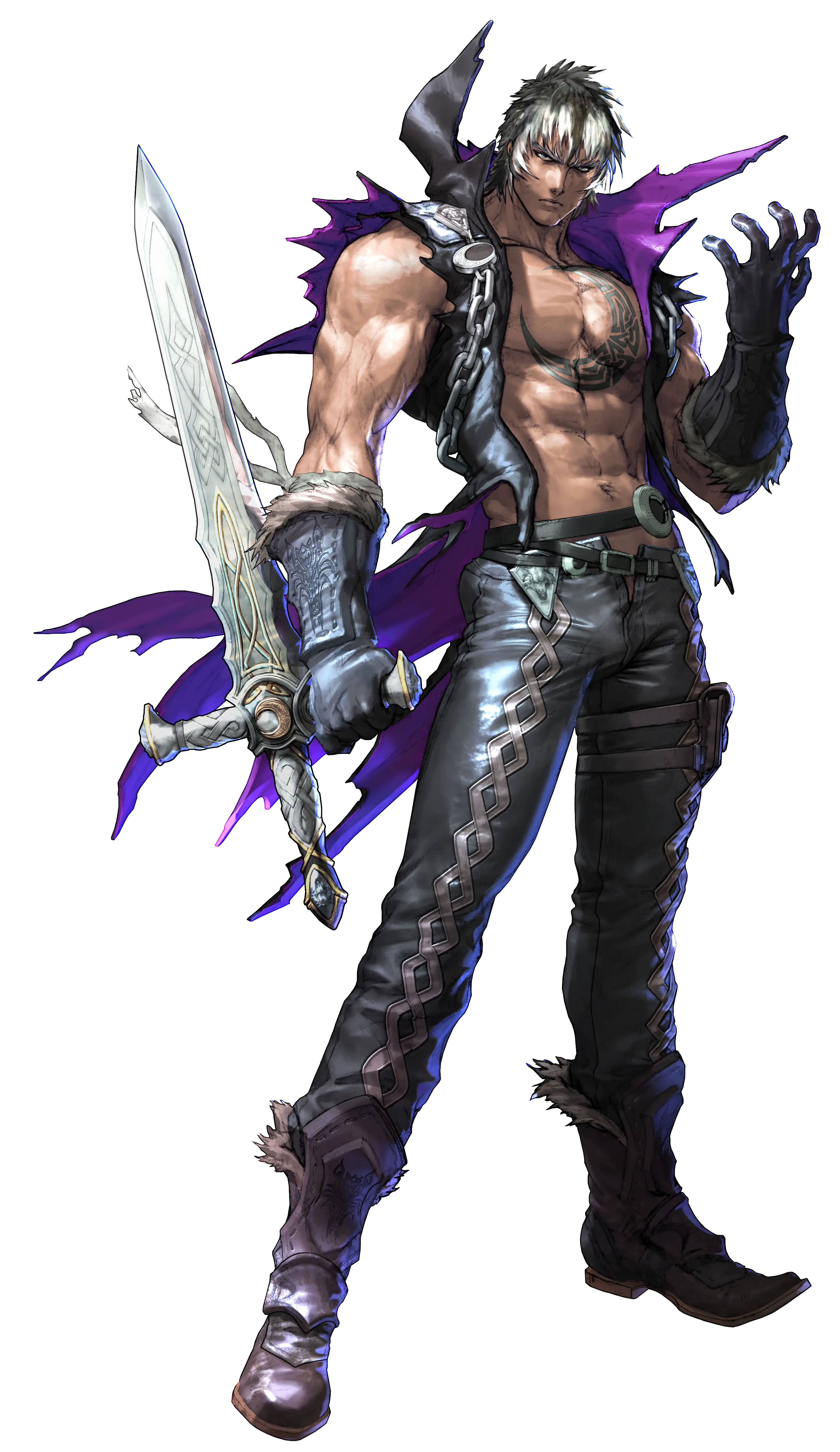 Fantasy Sword Fighter Character