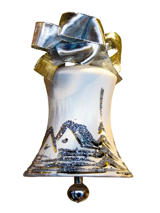 Festive Decorative Bell for Christmas