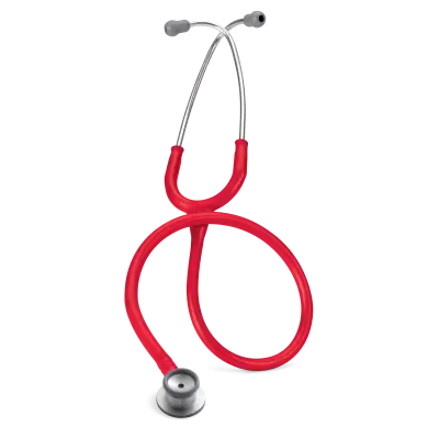 Red Stethoscope for Medical Use