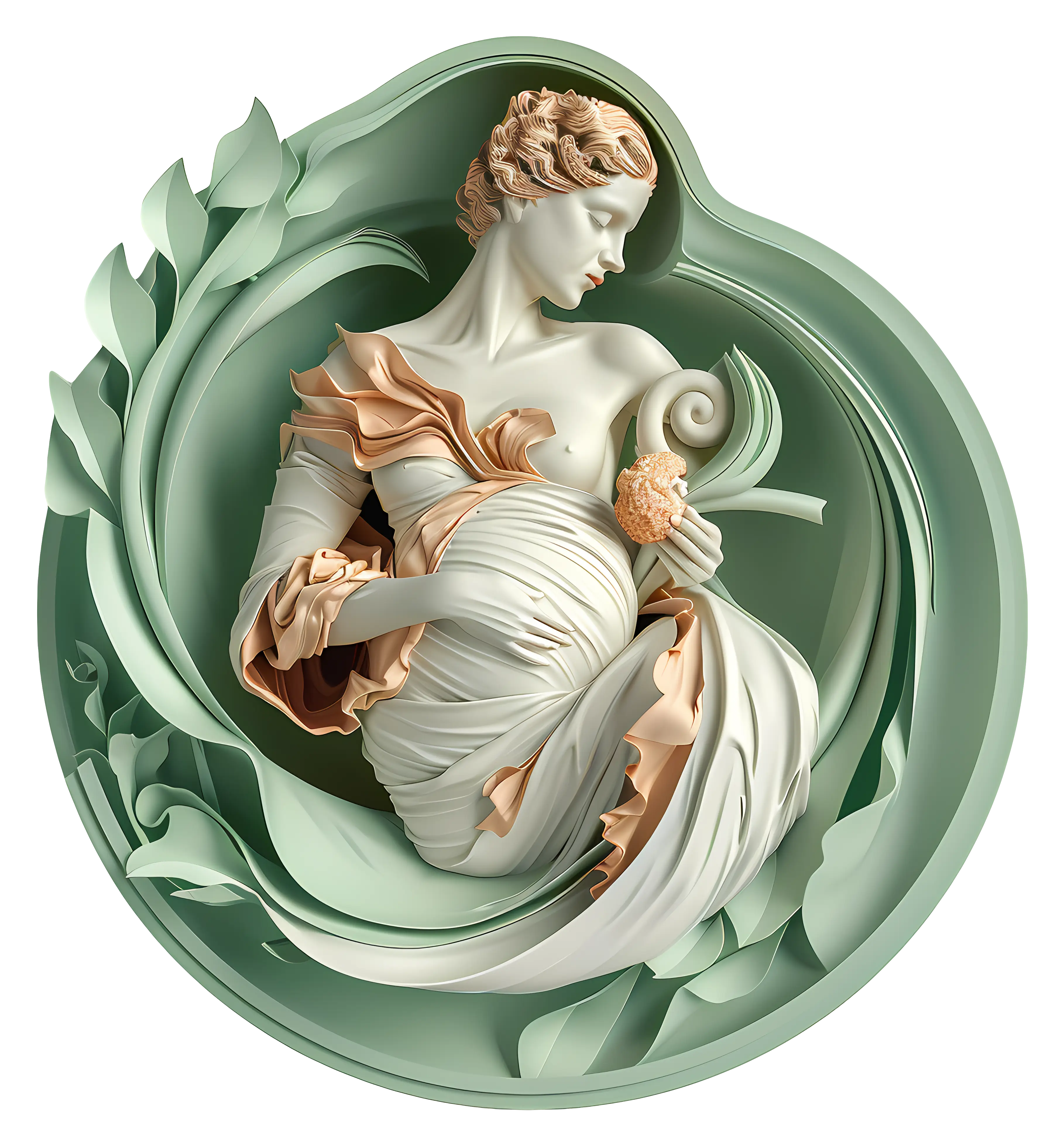 Elegant Woman Sculpture
