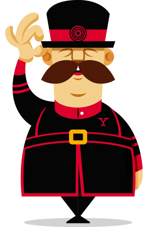 Funny Cartoon Soldier Character