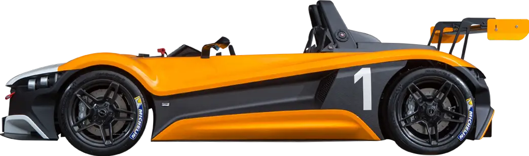 Orange Sports Car
