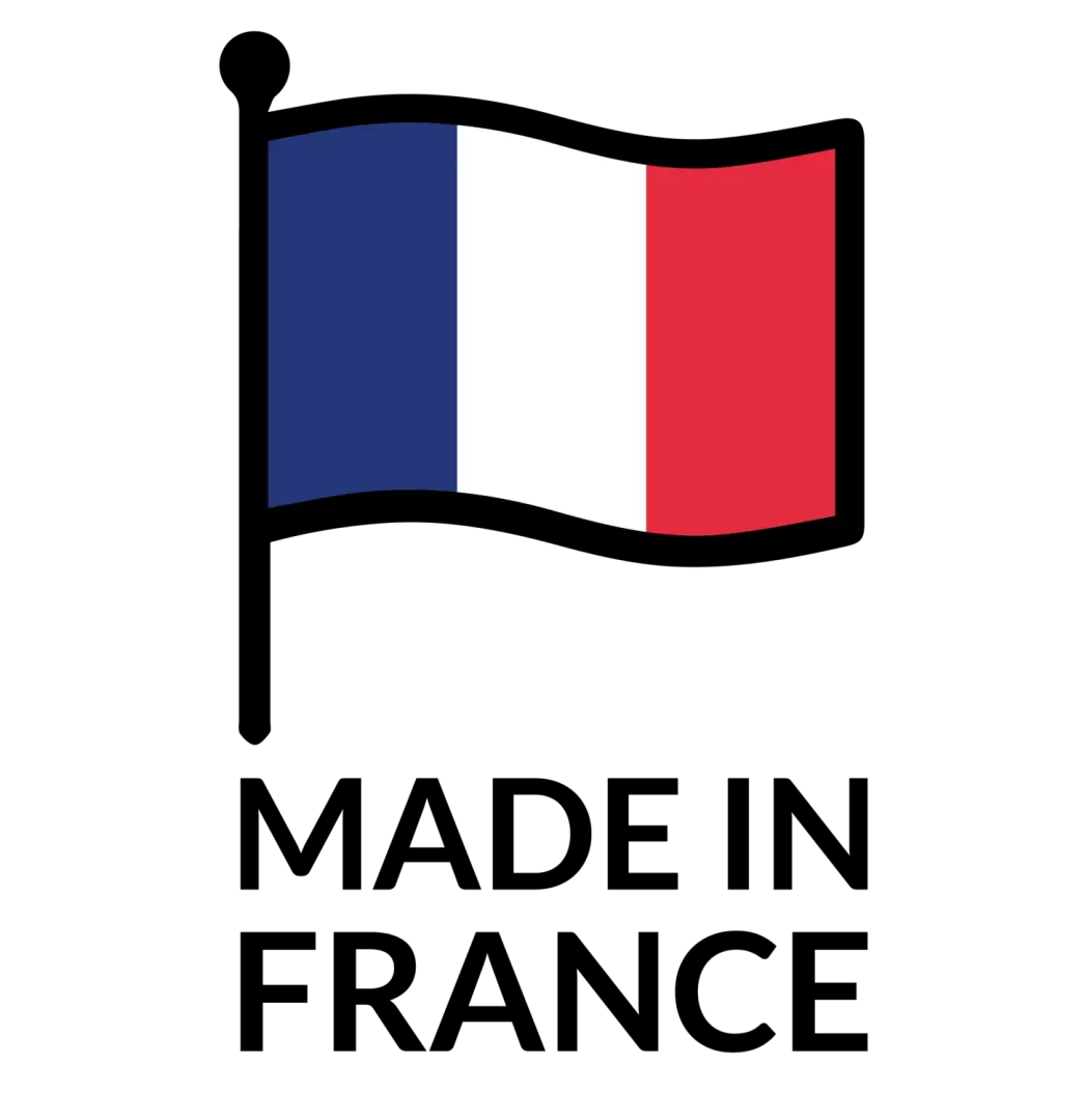 French Flag with Made in France Label