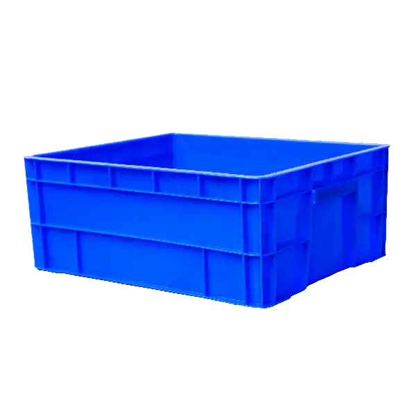 Large Blue Plastic Storage Container