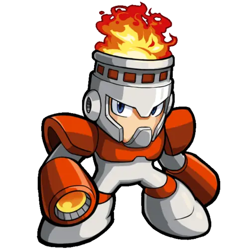 Fireman Robot Character