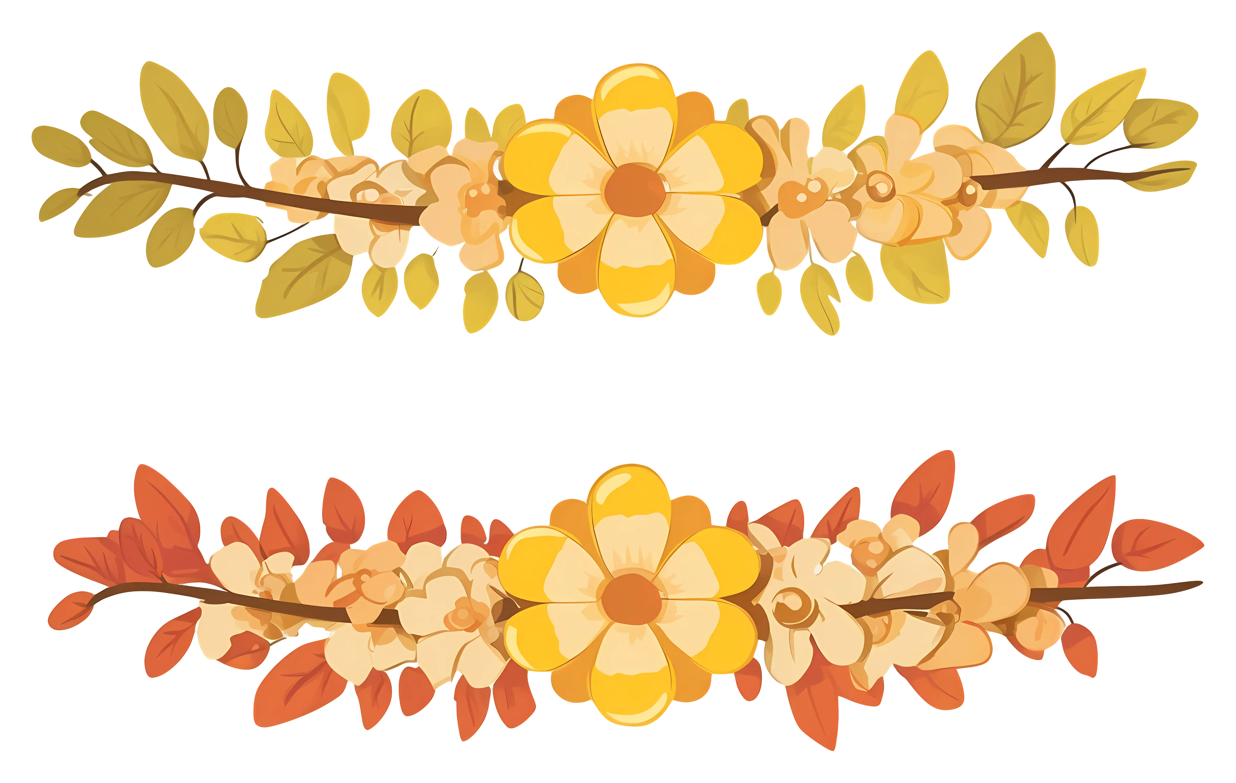 Floral Borders Decoration