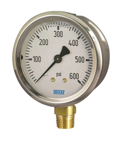 Pressure Gauge Instrument for PSI Measurement